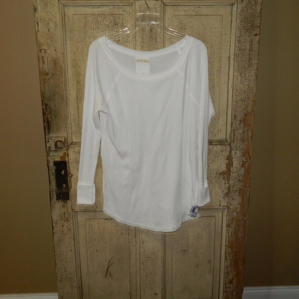 We The Free Oversized Waffle Tunic Top Size Small (SS-45)